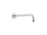 Statement® 15-1/2" wall-mount single-function rainhead arm and flange