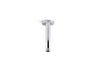 Statement® 6" ceiling-mount single-function rainhead arm and flange