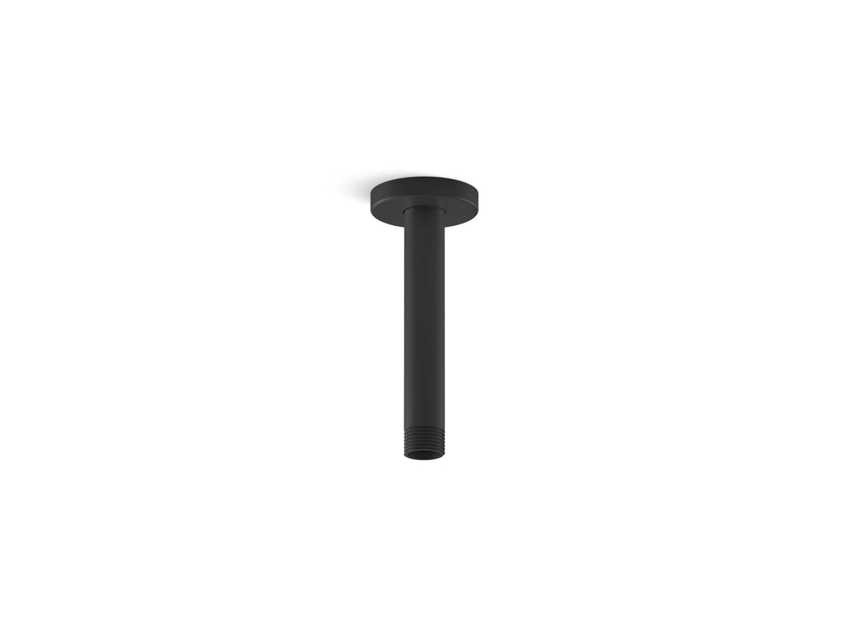Statement® 6" ceiling-mount single-function rainhead arm and flange