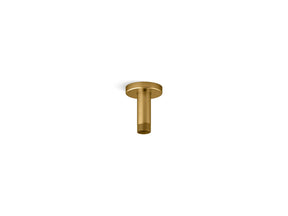 Statement® 3" ceiling-mount single-function rainhead arm and flange