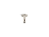Statement® 3" ceiling-mount single-function rainhead arm and flange