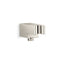 Statement® Wall-mount handshower holder with supply elbow and check valve