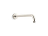 Statement® 15-1/2" wall-mount single-function rainhead arm and flange