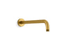 Statement® 15-1/2" wall-mount single-function rainhead arm and flange