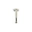 Statement® 6" ceiling-mount single-function rainhead arm and flange