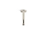 Statement® 6" ceiling-mount single-function rainhead arm and flange