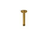 Statement® 6" ceiling-mount single-function rainhead arm and flange