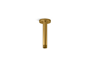 Statement® 6" ceiling-mount single-function rainhead arm and flange
