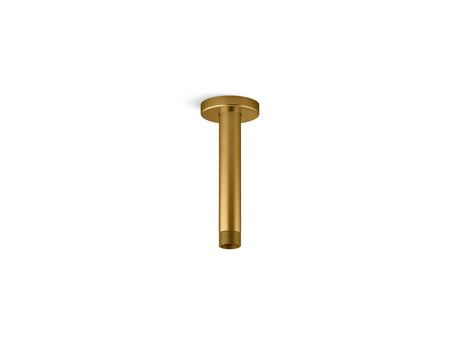 Statement® 6" ceiling-mount single-function rainhead arm and flange