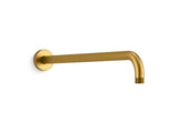 Statement® 19" wall-mount single-function rainhead arm and flange