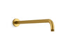 Statement® 19" wall-mount single-function rainhead arm and flange