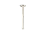 Statement® 12" ceiling-mount single-function rainhead arm and flange