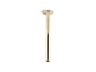 Statement® 12" ceiling-mount single-function rainhead arm and flange