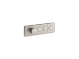 Anthem® Three-outlet recessed mechanical thermostatic valve control