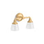 Devonshire® Two-light sconce
