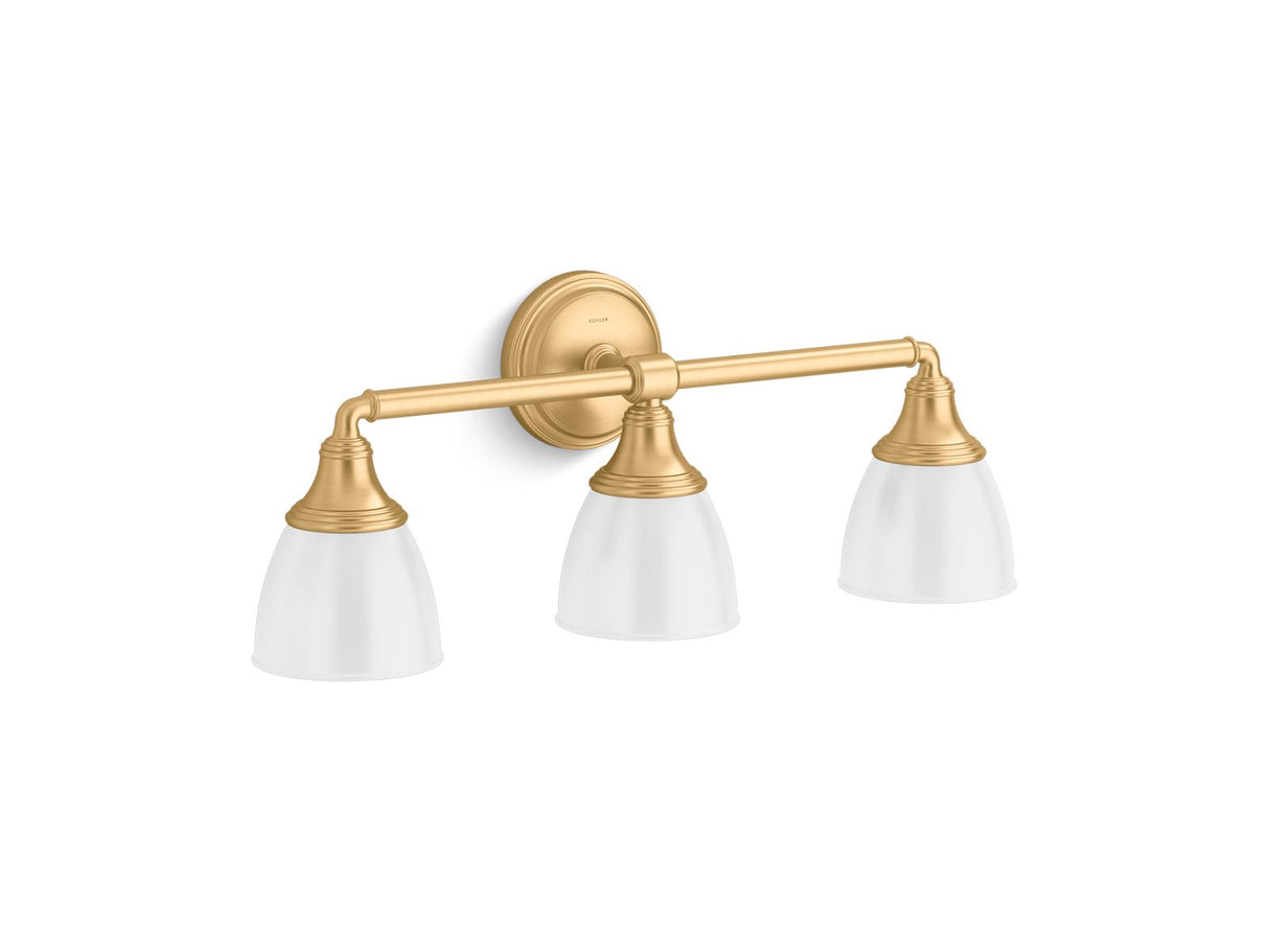Devonshire® Three-light sconce