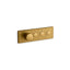Anthem® Three-outlet recessed mechanical thermostatic valve control