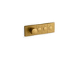 Anthem® Three-outlet recessed mechanical thermostatic valve control