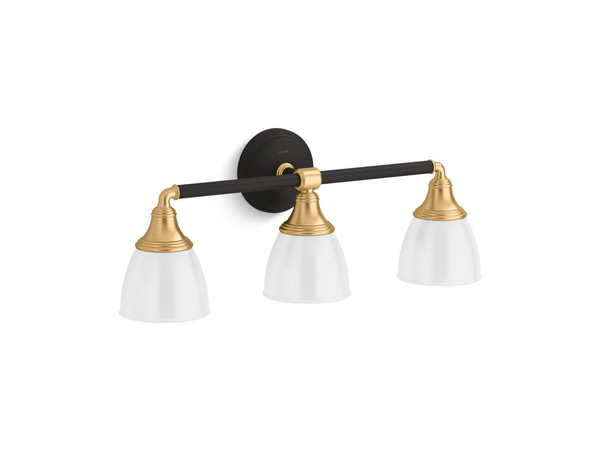 Devonshire® Three-light sconce