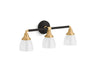 Devonshire® Three-light sconce