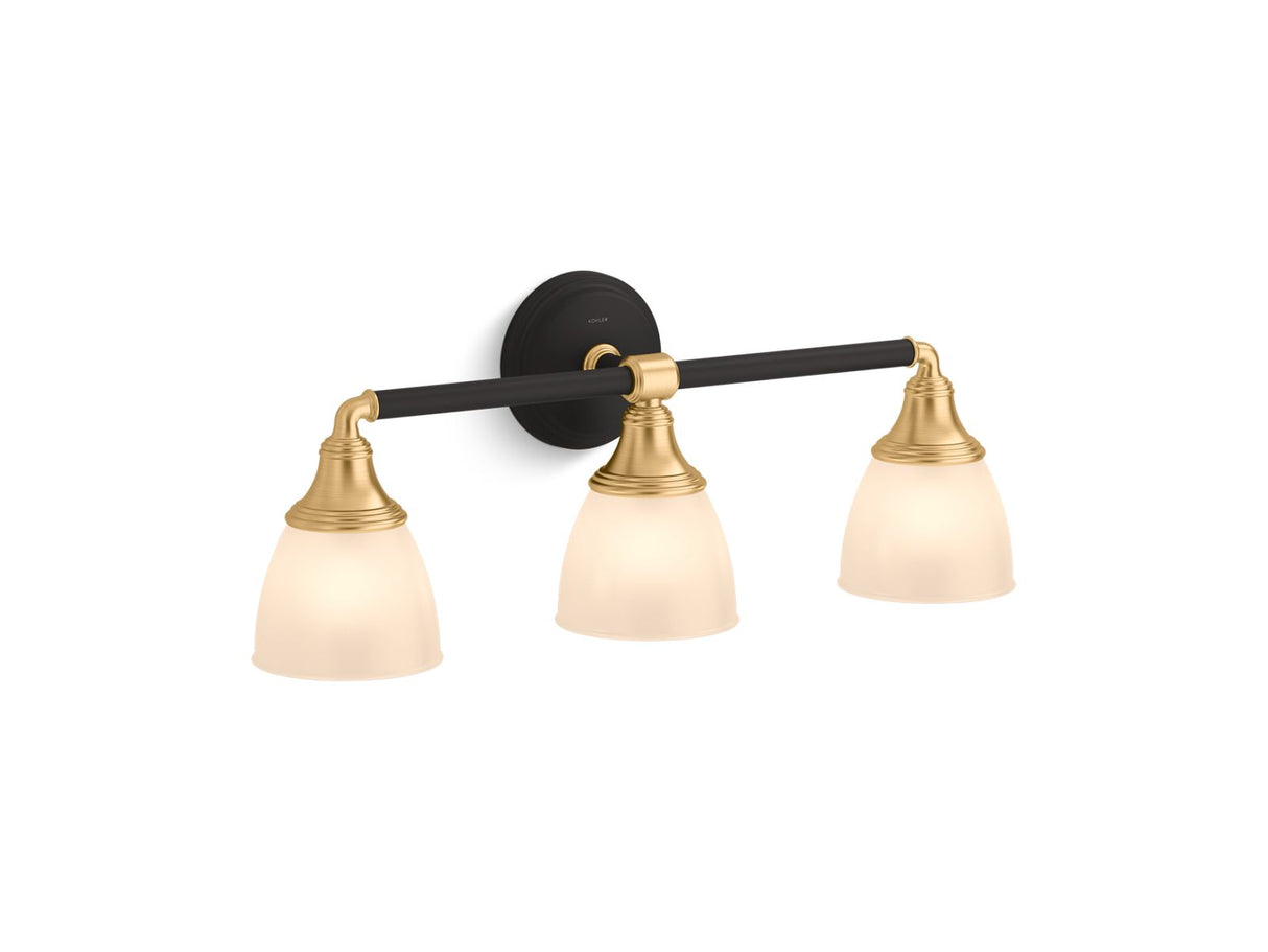 Devonshire® Three-light sconce