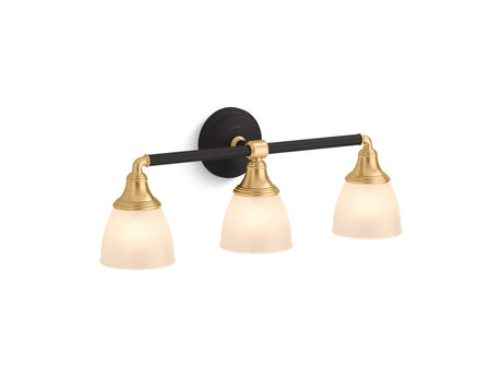 Devonshire® Three-light sconce