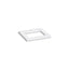 Silestone® 25" quartz vanity top with rectangular cutout