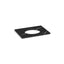 Silestone® 31" quartz vanity top with oval cutout