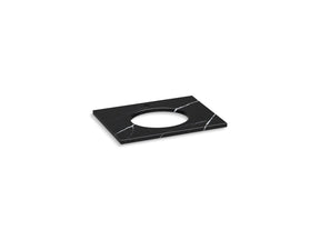 Silestone® 31" quartz vanity top with oval cutout