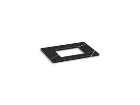 Silestone® 31" quartz vanity top with rectangular cutout