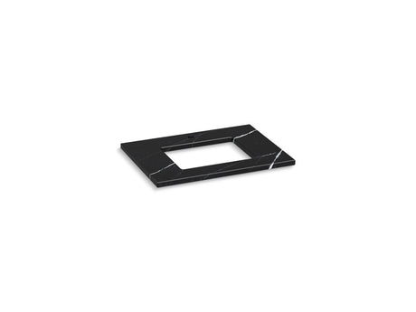 Silestone® 31" quartz vanity top with rectangular cutout