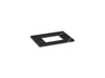 Silestone® 31" quartz vanity top with rectangular cutout