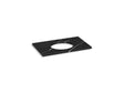 Silestone® 37" quartz vanity top with oval cutout