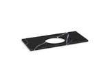 Silestone® 49" quartz vanity top with oval cutout