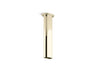 Statement® 10" ceiling-mount two-function rainhead arm and flange