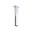 Statement® 10" ceiling-mount two-function rainhead arm and flange