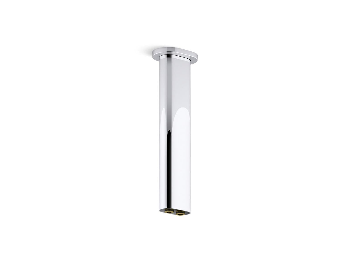 Statement® 10" ceiling-mount two-function rainhead arm and flange
