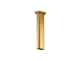 Statement® 10" ceiling-mount two-function rainhead arm and flange