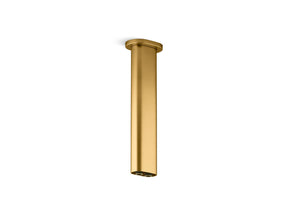 Statement® 10" ceiling-mount two-function rainhead arm and flange