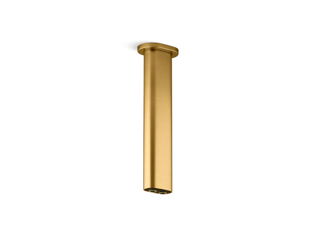 Statement® 10" ceiling-mount two-function rainhead arm and flange