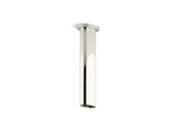 Statement® 10" ceiling-mount two-function rainhead arm and flange