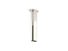 Statement® 10" ceiling-mount two-function rainhead arm and flange