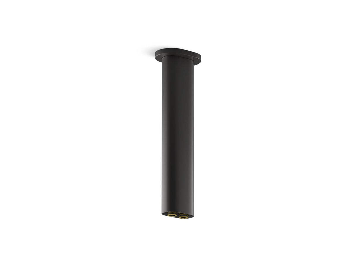 Statement® 10" ceiling-mount two-function rainhead arm and flange