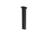 Statement® 10" ceiling-mount two-function rainhead arm and flange
