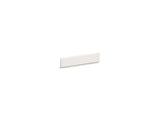 4" x 17-1/4" quartz side splash