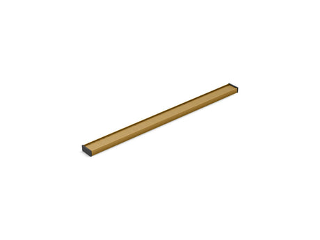 2-1/2" x 36" linear drain grate with tile-in panel