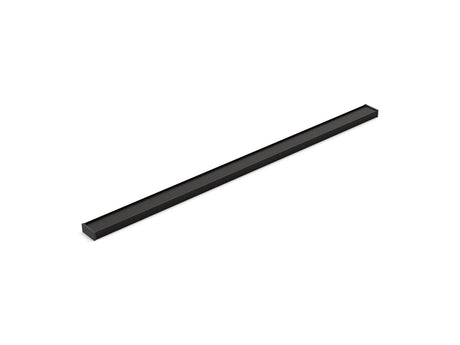 2-1/2" x 48" linear drain grate with tile-in panel