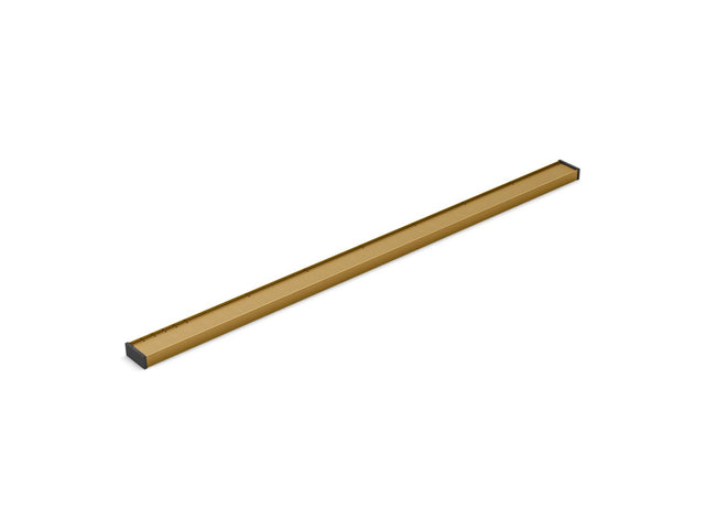 2-1/2" x 48" linear drain grate with tile-in panel