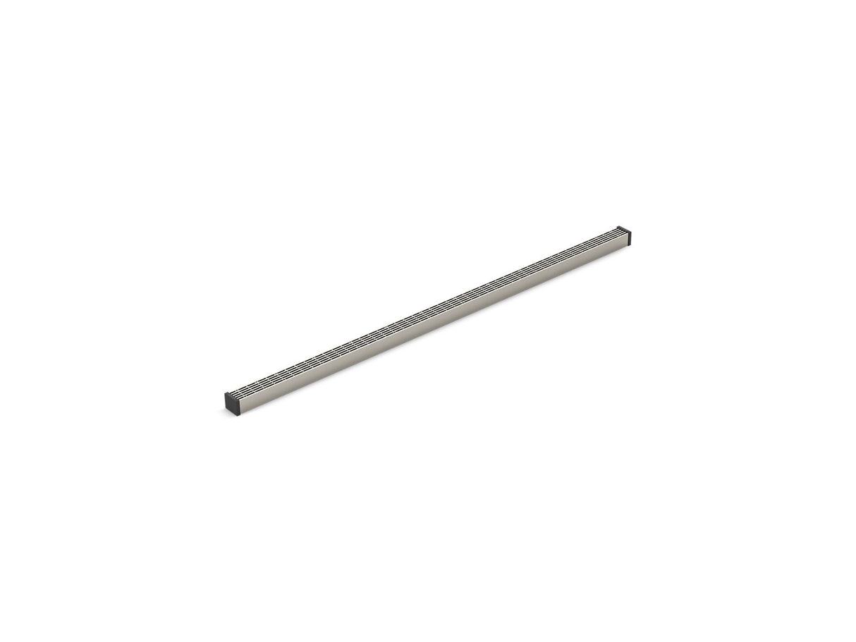 2-1/2" x 48" linear drain grate with lattice pattern