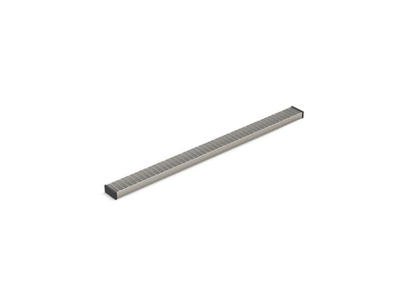 2-1/2" x 36" linear drain grate with lattice pattern